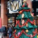 Kerst entertainment: grote zingende kerstboom